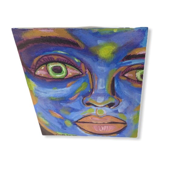 Beautiful Handmade Abstract One of A Kind Woman Ar